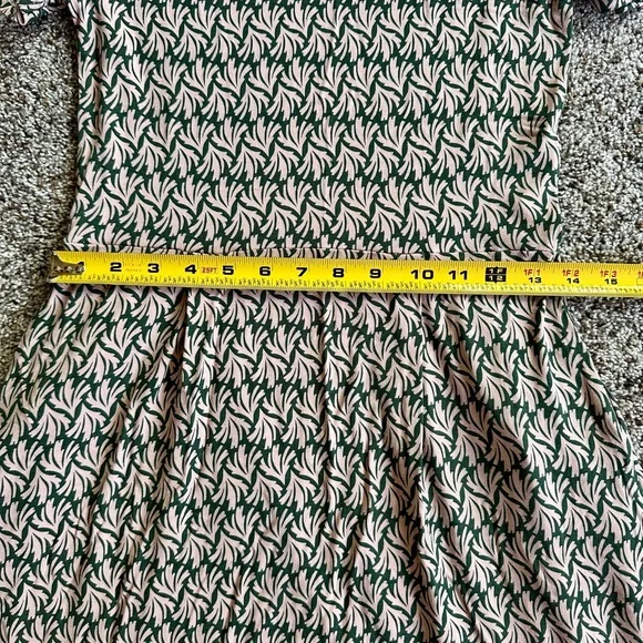 Boden green and pink Patterned Dress - Picture 8 of 13